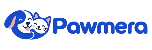 Pawmera — dog and cat logo